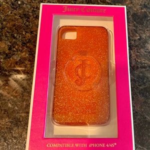 Juicy couture Jelly glitter iPhone 4/4s covers